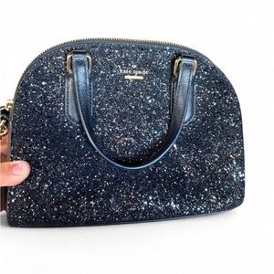 Kate Spade Black Sparkly Crossbody Purse